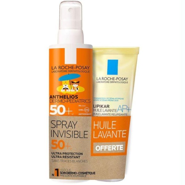 La Roche Posay Kit Solare BambiniAnthelios SPF50+ Spray 200ml e Lipikar Olio 100ml