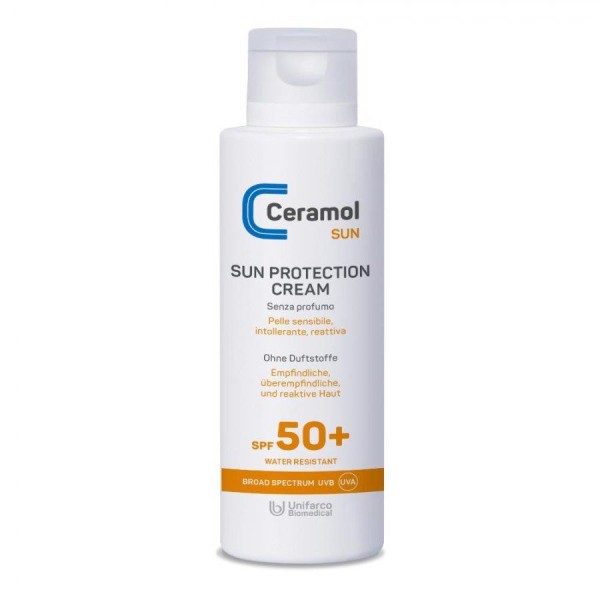 Ceramol Sun Latte SPF50+ Crema Solare Alta Protezione e Assorbimento Rapido 200 mL