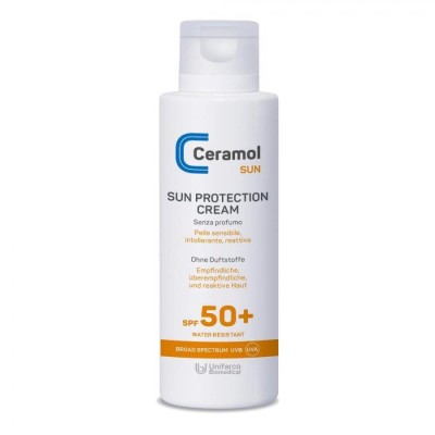 Ceramol Sun Latte SPF50+ Crema Solare Alta Protezione e Assorbimento Rapido 200 mL
