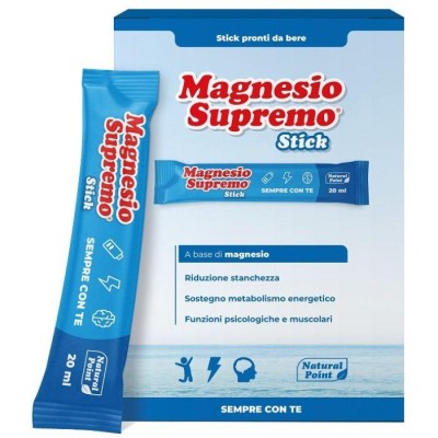 Magnesio Supremo Integratore di Magnesio Pronto da Bere 12 Stick