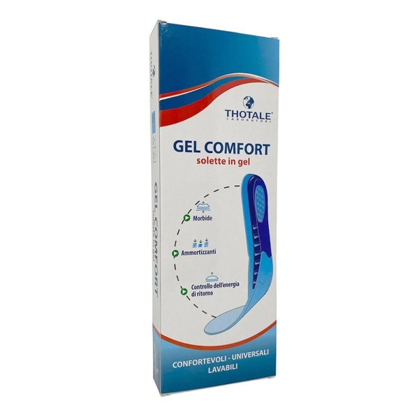 Thotale Plantare Gel Comfort Solette in Gel Taglia S 35-40 1 Paio
