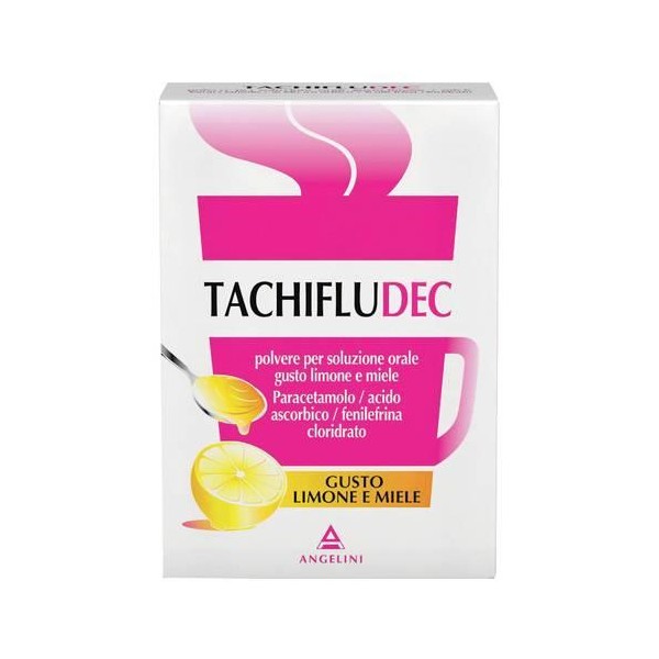Tachifludec Limone E Miele Polvere Per Soluzione Orale 10 Bustine