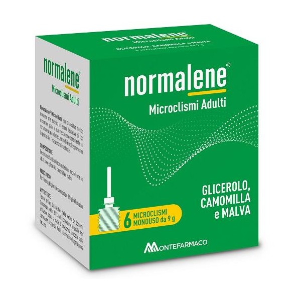 Normalene Microclismi Adulti Rettali 6 Pezzi
