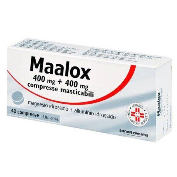 Maalox Antiacido 40 Compresse Masticabili