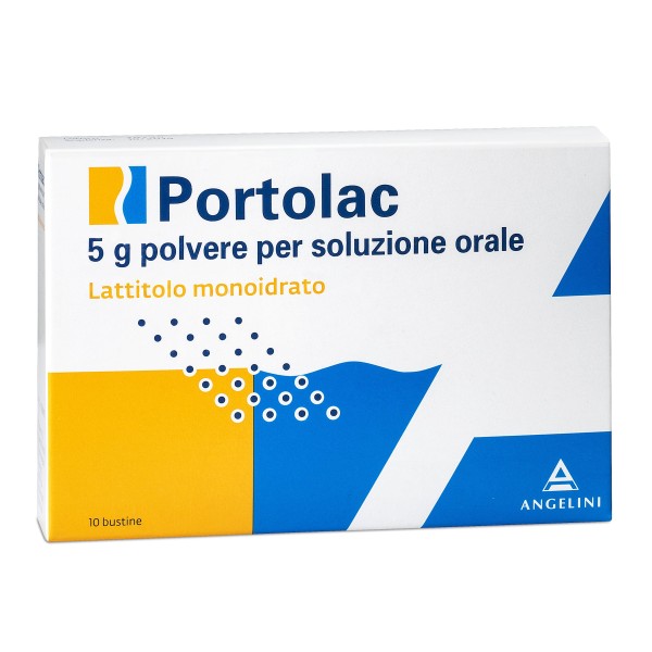 Portolac 5 g Polvere Per Soluzione Orale 10 Bustine