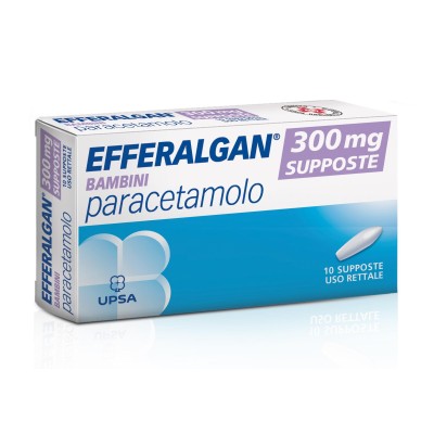 Efferalgan Supposte per Bambini 300 mg