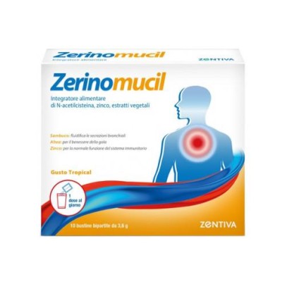 Zerinomucil 10 Bustine 3,6 g