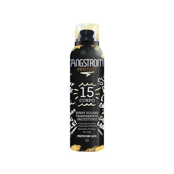 Angstrom Spray Solare Corpo Trasparente SPF 15 150ml