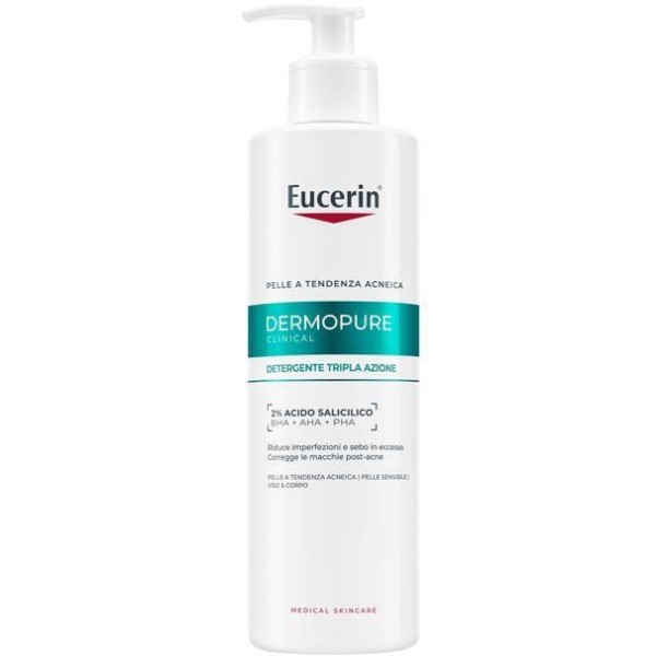 Eucerin Dermopure Clinical Detergente Tripla Azione 400 ml