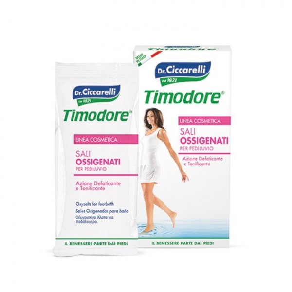 Timodore Sali Ossigenati Per Pediluvio Defaticante Tonificante Piedi 400 g