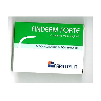 FARMITALIA IND.CHIM.FARM. Srl Finderm Forte 6 Ovuli Vaginali