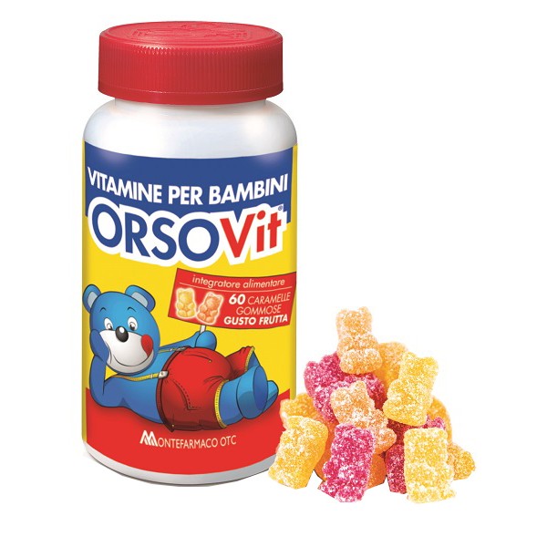 ORSOVIT CARAM GOMM S/GLUT 60PZ