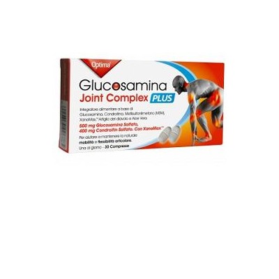 Optima Naturals - Glucosamina Joint Complex Plus Integratore Alimentare 30 compresse