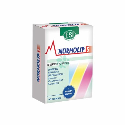 ESI Normolip 5 Innovativo Integratore per Colesterolo e Pressione 60 Capsule