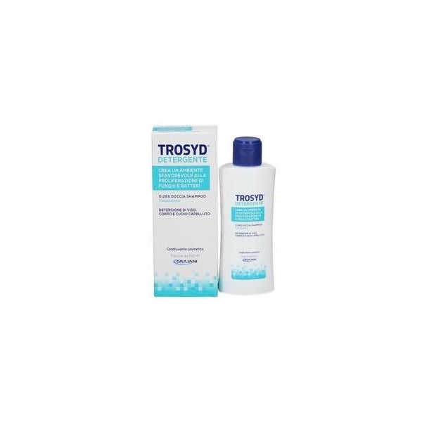 Trosyd Detergente Antimicotico Viso Corpo Cuoio Capelluto 150 ml