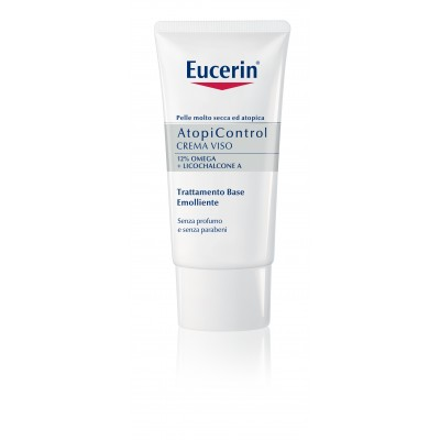 Eucerin AtopiControl Crema Viso per Pelle Atopica 50 ml