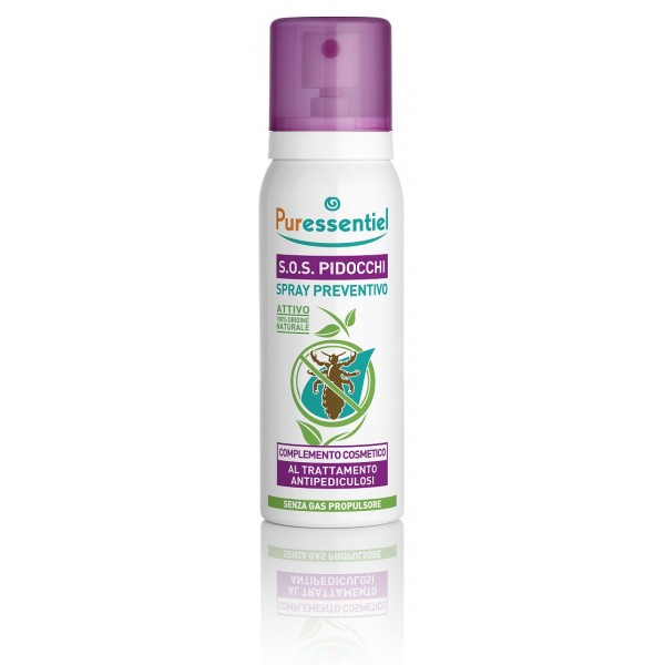 Puressentiel SOS Pidocchi Spray Preventivo 75ml