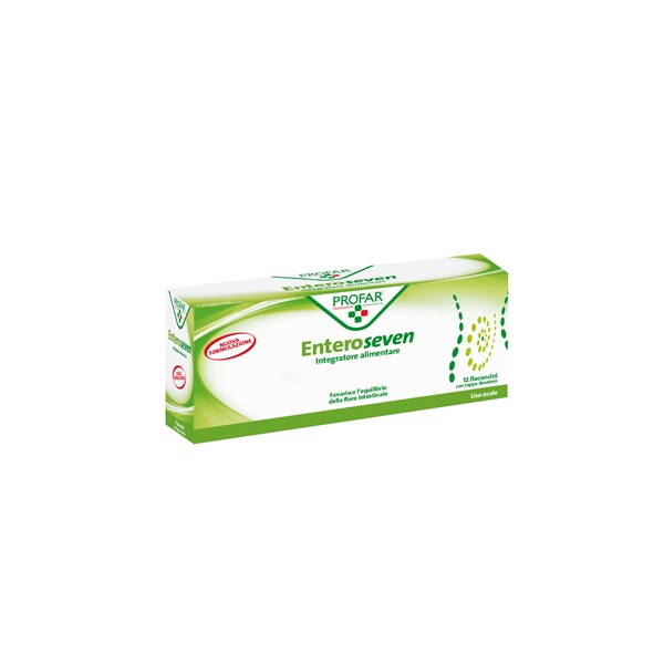 Federfarma.co spa Enteroseven 12 Flaconi 10 Ml Profar