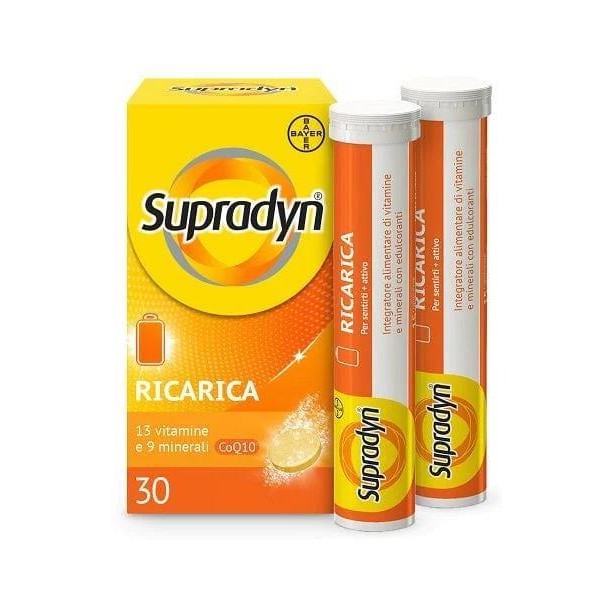 Bayer Spa Supradyn Ricarica 30 Compresse Effervescenti