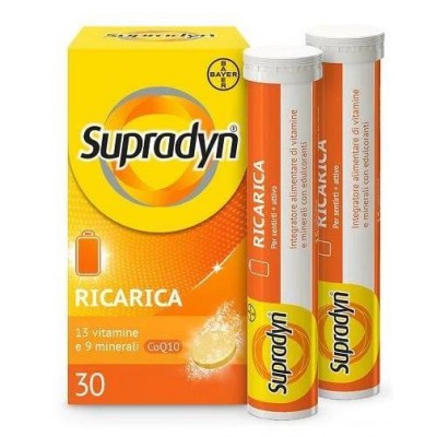 Bayer Spa Supradyn Ricarica 30 Compresse Effervescenti