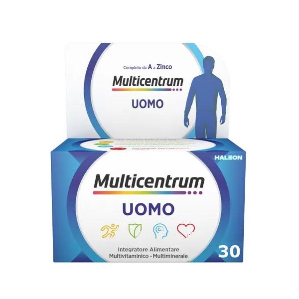 Multicentrum Uomo Integratore Multivitaminico 30 Compresse