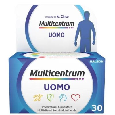 Multicentrum Uomo Integratore Multivitaminico 30 Compresse