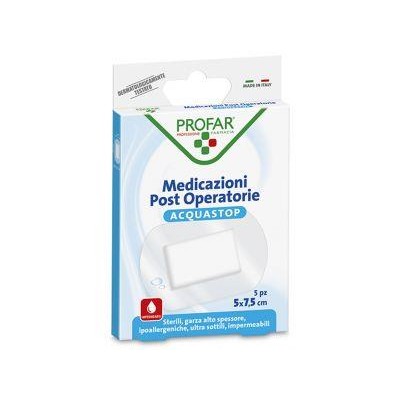 Profar Medicazioni Post Operatorie Acquastop 10x25cm 3 Pezzi