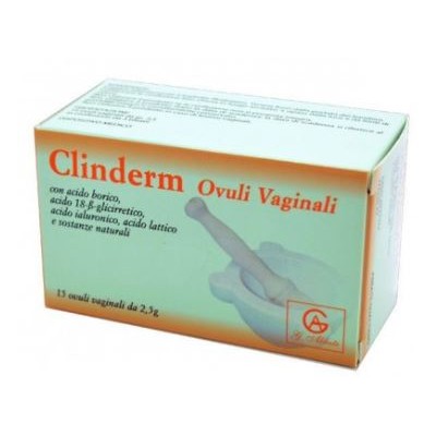 Clinderm Ovuli Vaginali 15 Pezzi