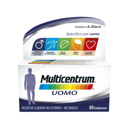 Multicentrum Uomo per Vitalità e Benessere 60 Compresse