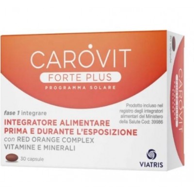 Carovit Forte Plus Programma Solare 30 Capsule