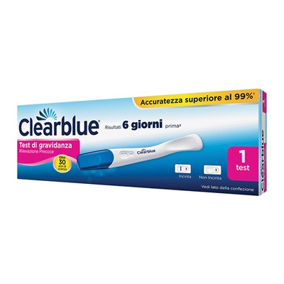 Clearblue Test di Gravidanza Rilevazione Precoce 1 Pezzi