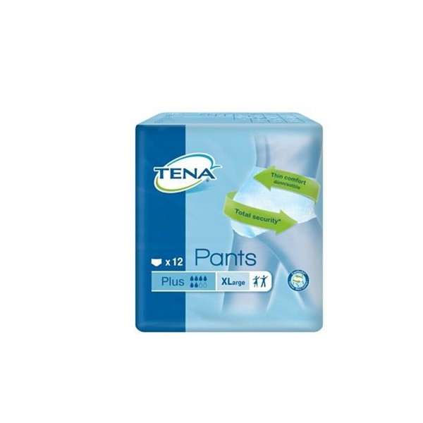 Tena Pants Plus Pull-Up Pannolone Taglia XL 12 Pezzi