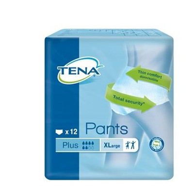 Tena Pants Plus Pull-Up Pannolone Taglia XL 12 Pezzi