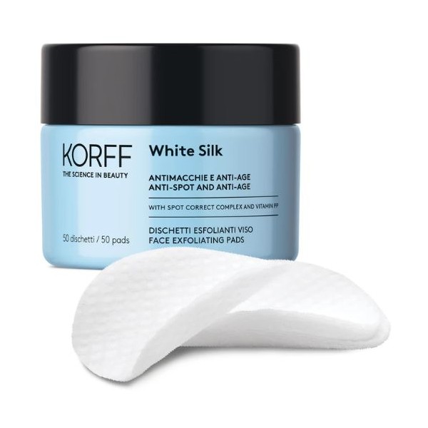 Korff White Silk Dischetti Esfolianti 50 dischetti