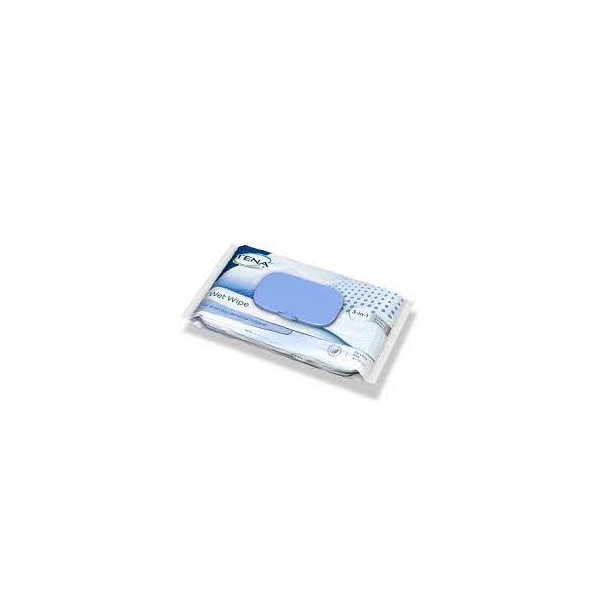 Tena Wet Wipe 3 In 1 Salviettine Umidificate 48 Pezzi