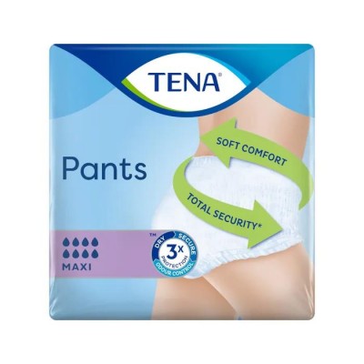 Tena Pants Maxi L Protezione Avanzata per Incontinenza 8 Pezzi