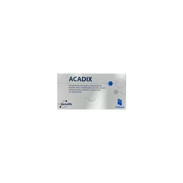 Acadix Integratore Alimentare Fermenti 10 Flaconcini da 10 ml