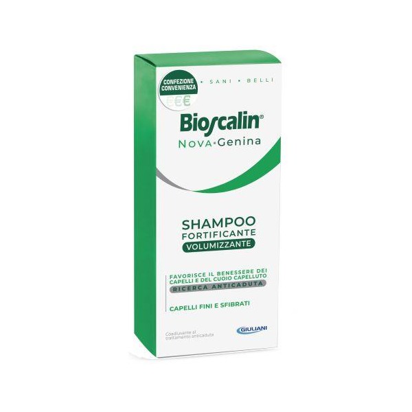 Bioscalin Nova Genina Shampoo Fortificante Volumizzante 200 ml