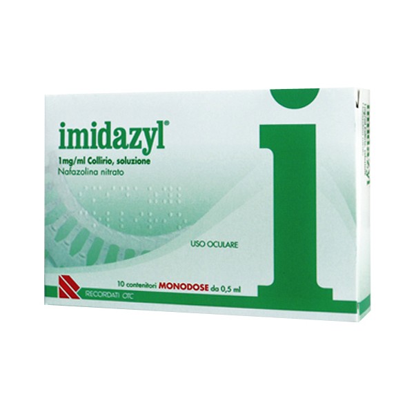 Imidazyl Collirio 1mg ml 10 Flaconcini Monodose 0,5ml