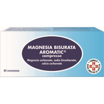 Magnesia Bisurata Aromatic 80 Compresse