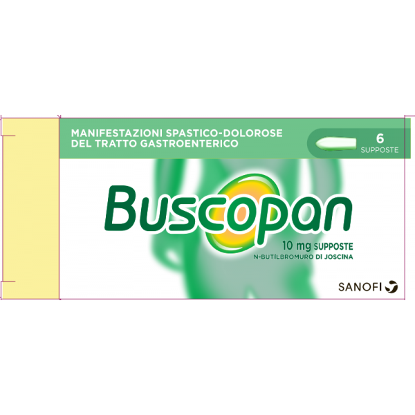 Buscopan 10 mg Confezione 6 Supposte