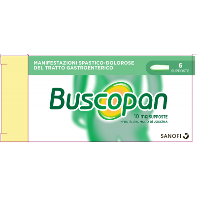 Buscopan 10 mg Confezione 6 Supposte
