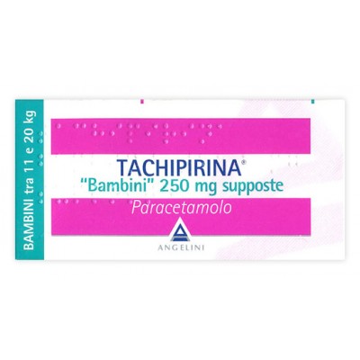 Tachipirina Bambini 250 mg Paracetamolo 10 Supposte