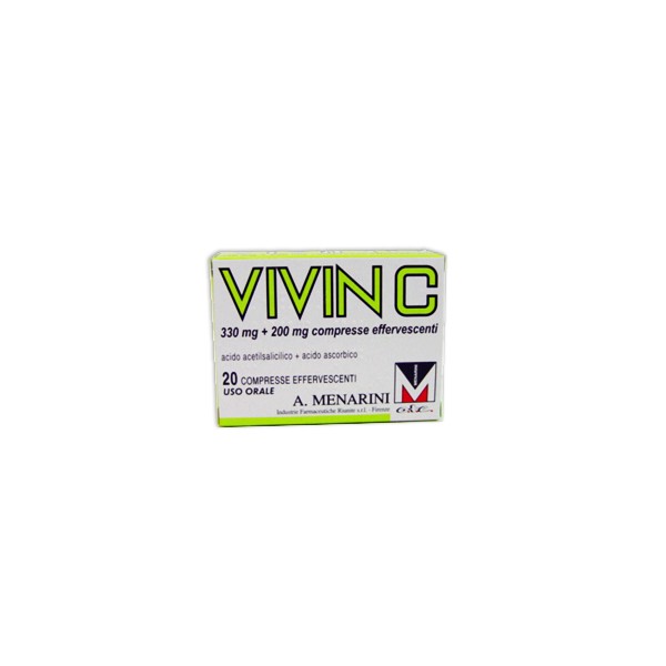 Vivin C - 20 compresse effervescenti - 330 mg + 200 mg
