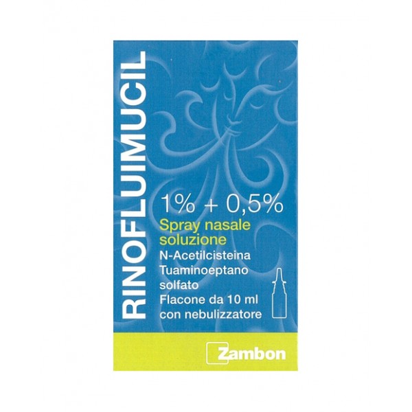 ZAMBON ITALIA Srl RINOFLUIMUCIL SPRAY NASALE 10 ML