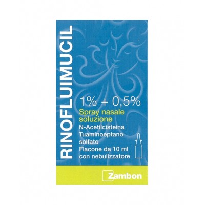 ZAMBON ITALIA Srl RINOFLUIMUCIL SPRAY NASALE 10 ML