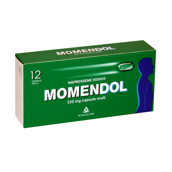 Momendol Naprossene Capsule Molli 220mg