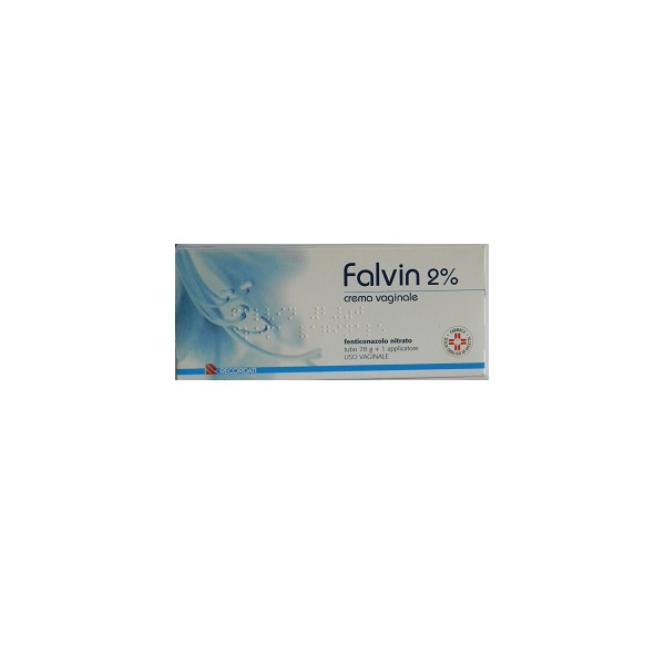 Falvin 2% Antimicotico Crema Vaginale con Applicatori 78 g