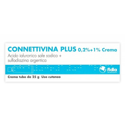 Fidia Farmaceutici Spa Connettivina Plus Antibatterico E Cicatrizzante Crema 25g