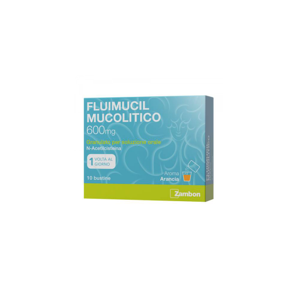 ZAMBON ITALIA SRL FLUIMUCIL MUCOLITICO 10 BUSTINE 600MG